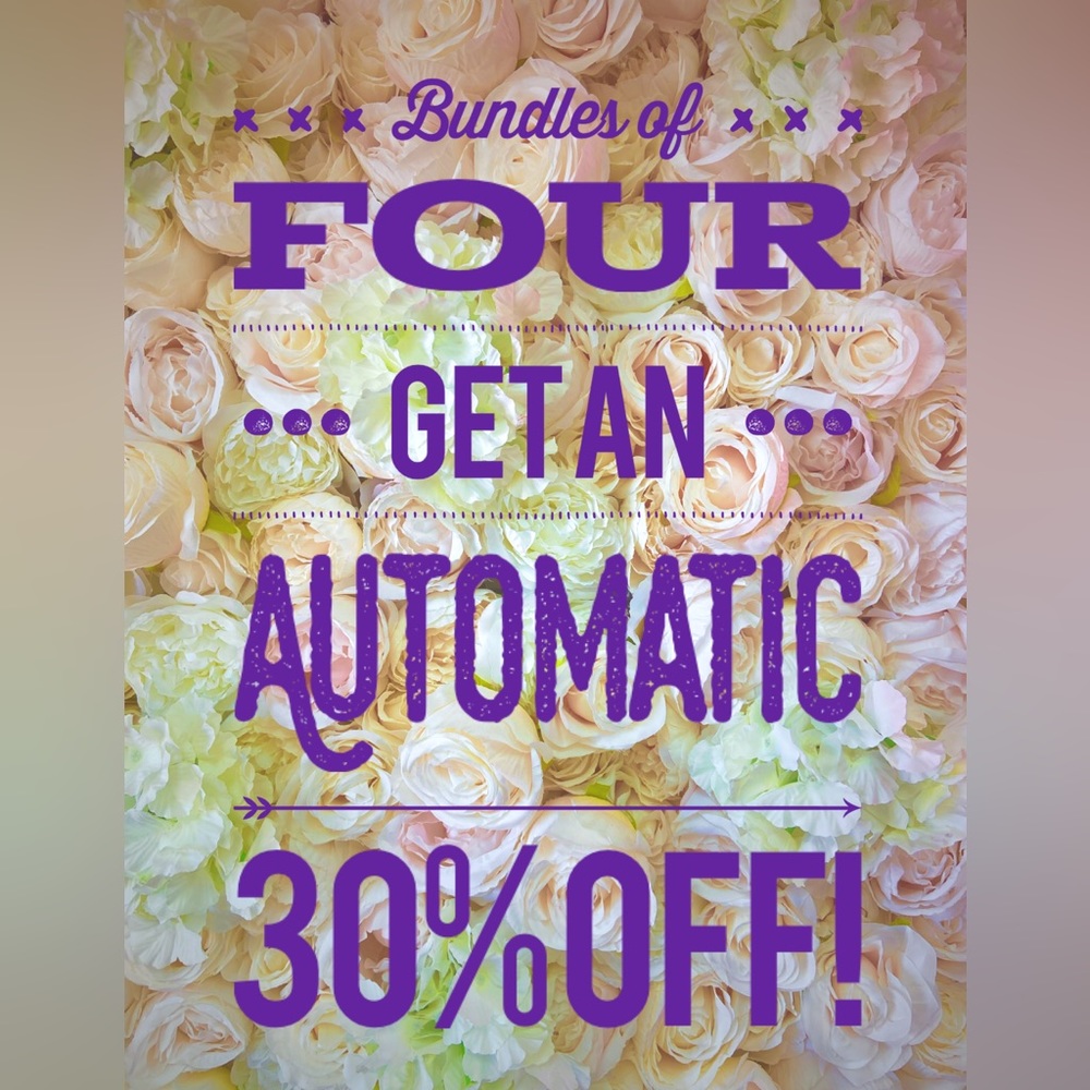 Auto Bundle Discount For Your Shopping Convenience